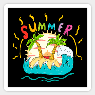 sweet summer time Sticker